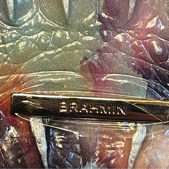 🌈NWT!!! RARE FIND!! Brahmin SOLD OUT Prism Ombré Katie Crossbody - Picture 8 of 16